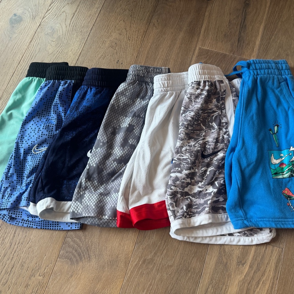 Boys’ Nike Shorts (7 pairs)